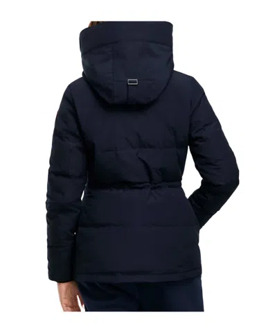 Canada Goose Blue Polyester Full-length Jacket In Blue