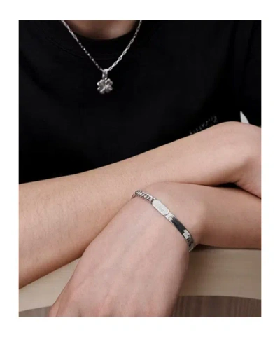 Dior Stack Chain Link Bracelet In Metallic