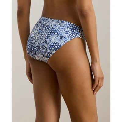 Ralph Lauren Print Ring-front Hipster Bikini Bottom In Multi In Multi