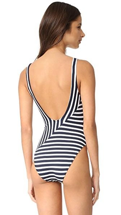 Shop Araks Harley One Piece In Midnight Stripe