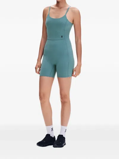 On Studio Performance Bodysuit In Green
