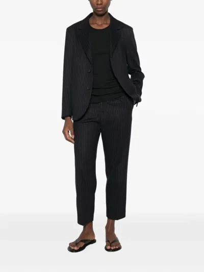 Barena Venezia Pinstripe-pattern Blazer In Blue