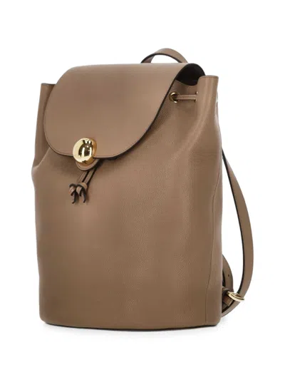 Furla Leather Backpack In Pattern
