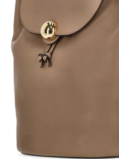 Furla Leather Backpack In Pattern