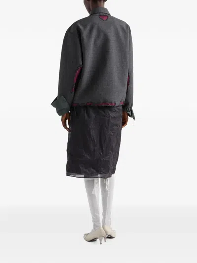 Prada Bomber Jacket In Black