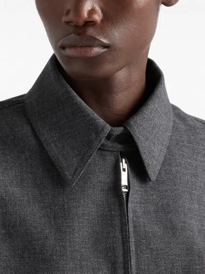 Prada Bomber Jacket In Black