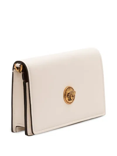 Versace Medusa Plaque Leather Mini Bag In Pattern