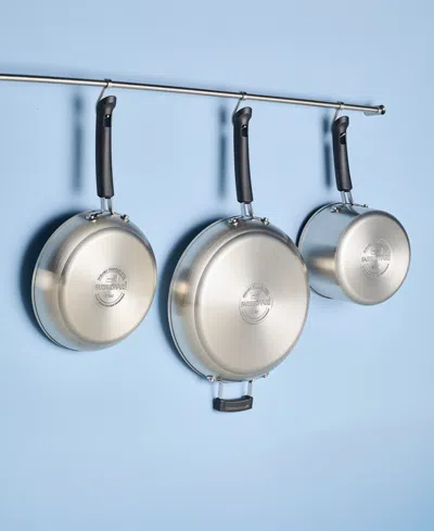 Farberware Truecook 12-pc. Stainless Steel Cookware Set In Silver