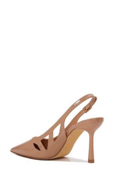 Berness Cinder Pointed Toe Slingback Pump In Camel