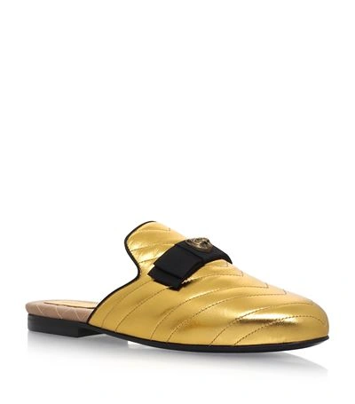 Shop Gucci Princetown Bow Slide Loafers