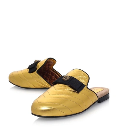Shop Gucci Princetown Bow Slide Loafers