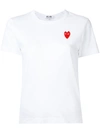 COMME DES GARÇONS PLAY heart logo T-shirt,MACHINEWASH