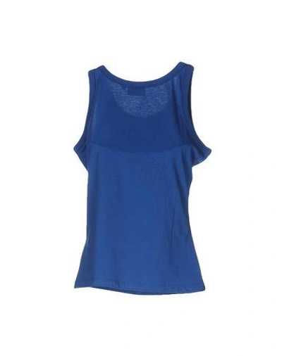 Shop Wesc Tank Top In Blue