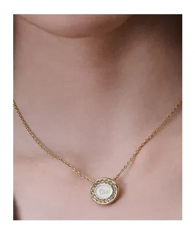 Dior Core Necklace In Gold