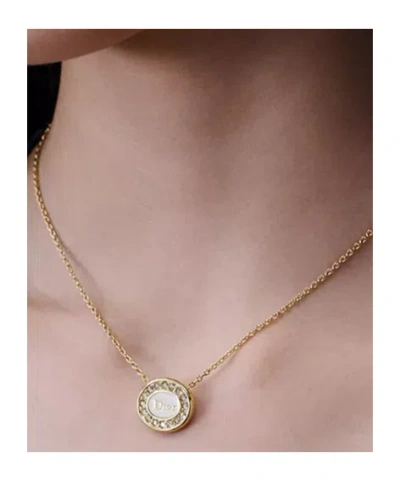 Dior Core Necklace In Gold