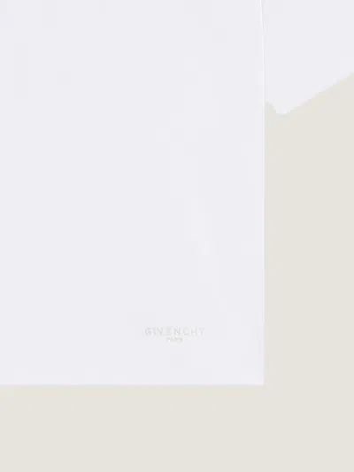 Givenchy Logo Embroidered High-neck Top In White