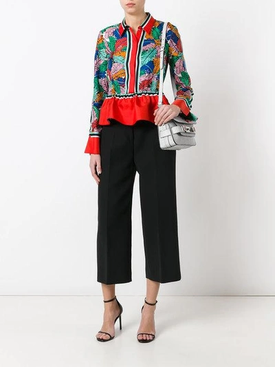 Shop Fendi Tailored Cropped Trousers