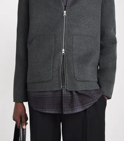 Samsoe & Samsoe Samsoe Samsoe Sapaulo Shirt Jacket In Black