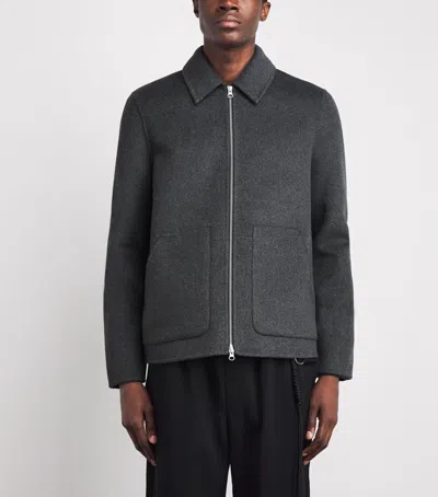 Samsoe & Samsoe Samsoe Samsoe Sapaulo Shirt Jacket In Black