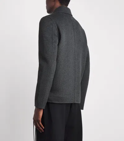 Samsoe & Samsoe Samsoe Samsoe Sapaulo Shirt Jacket In Black