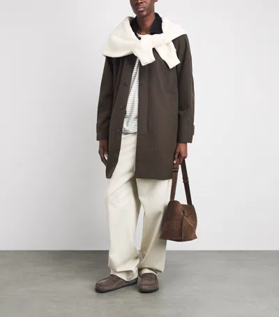 Samsoe & Samsoe Samsøe Samsøe Saron Overcoat In Brown