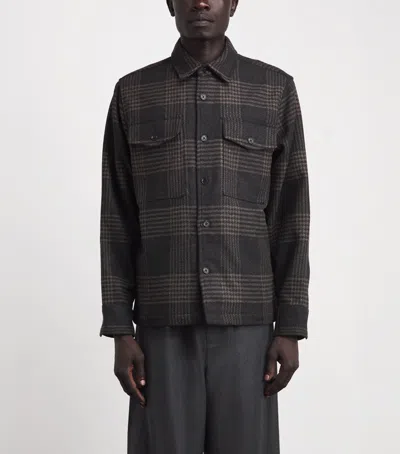 Rag & Bone Wool-blend Austin Check Jacket In Brown