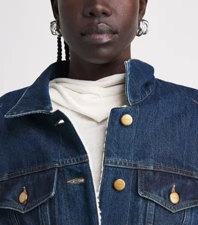Jil Sander Button-up Denim Jacket In Blue