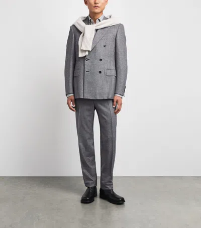Canali Wool Check 2-piece Suit