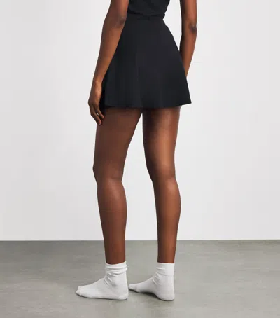 Skims Smooth Layers Mini Skort In Black