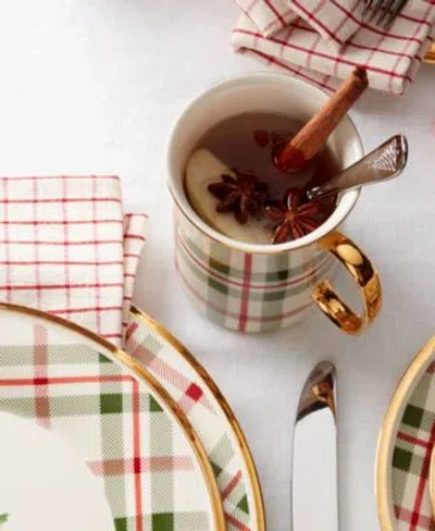 Lenox Holiday Plaid Dinnerware Collection In Multi