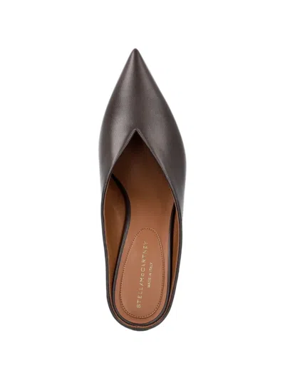 Stella Mccartney Kitten Heel Mules In Multi