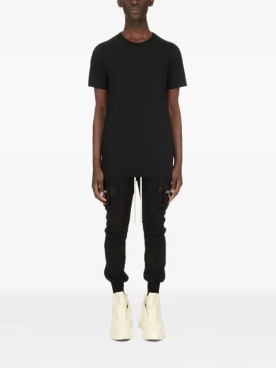 Rick Owens Mastodon Drawstring Cargo Pants In Black