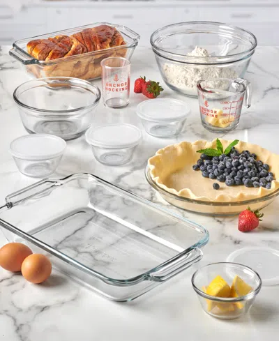 Anchor Hocking 15-pc. Oven Basics Bakeware Set In Transparent
