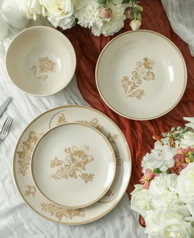 Stone Lain Opal 16-piece Dinnerware Set Stoneware In Neutral
