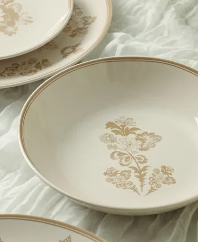 Stone Lain Opal 16-piece Dinnerware Set Stoneware In Neutral