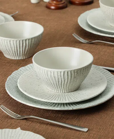 Stone Lain Arlo 12pc Dinnerware Set In White