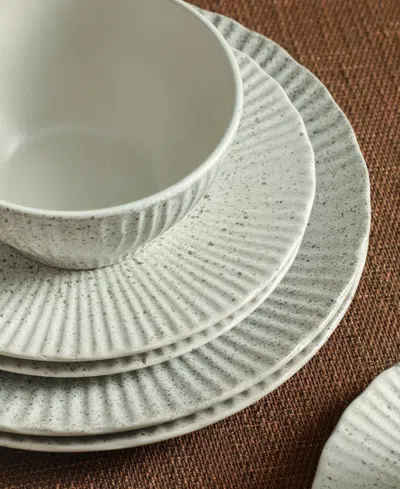Stone Lain Arlo 12pc Dinnerware Set In White