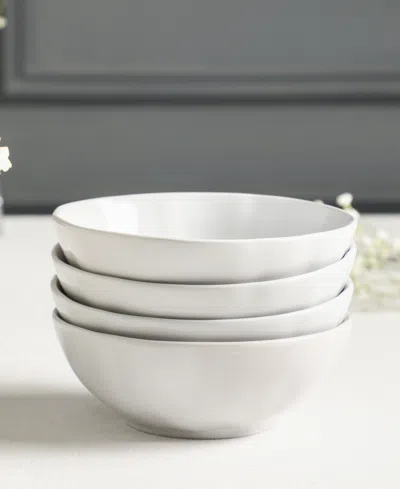 Stone Lain Harper 32-piece Dinnerware Set Stoneware In White