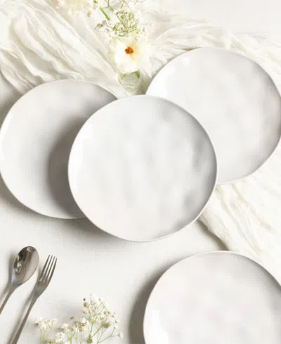 Stone Lain Harper 32-piece Dinnerware Set Stoneware In White