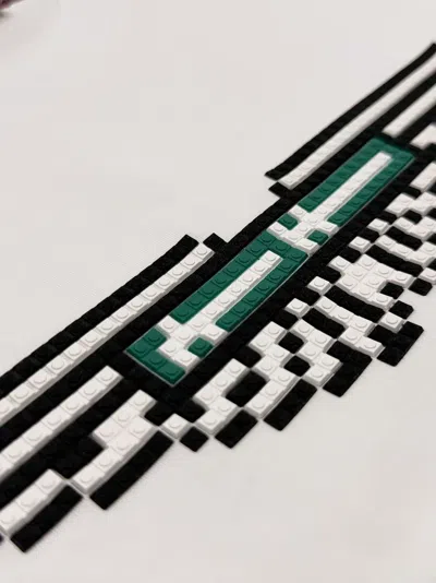 Mostly Heard Rarely Seen 8-bit Printed T-shirt In White