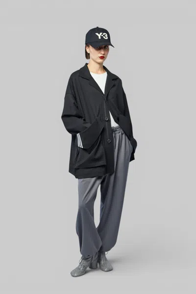 Y-3 W Wl Chore Coat In Black