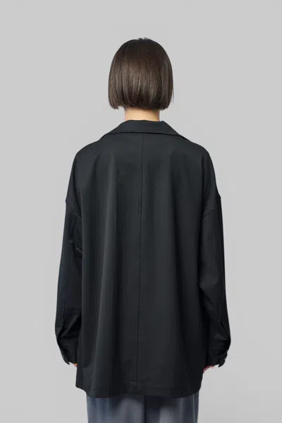 Y-3 W Wl Chore Coat In Black