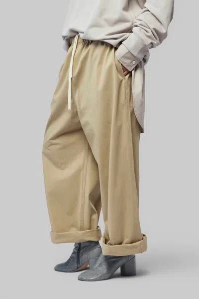 Sofie D'hoore Drawstring Pant In Beige