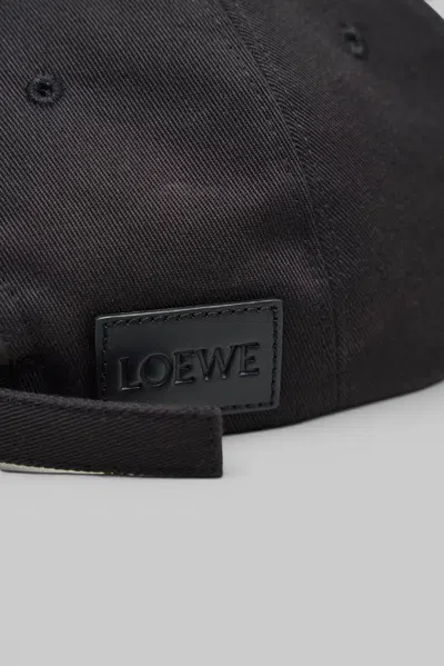Loewe Cap In Black