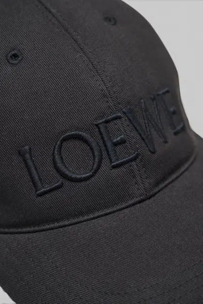 Loewe Cap In Black