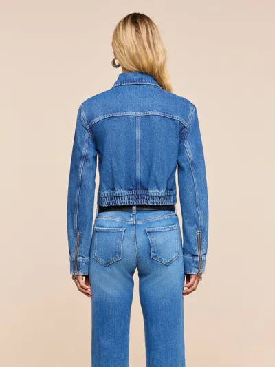 L'agence Micah Oversized Jean Jacket In Goleta
