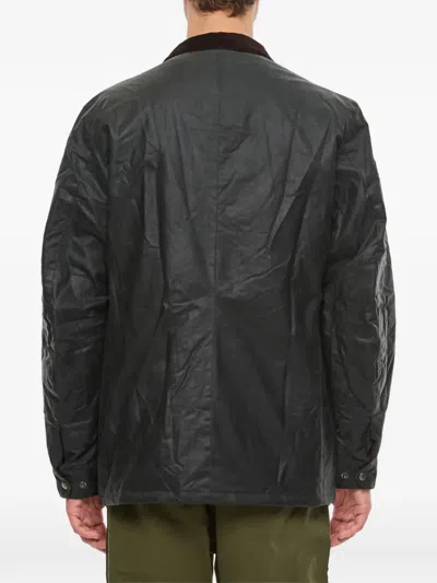 Barbour International Patch-pocket Elbow-patch Jacket In Multi
