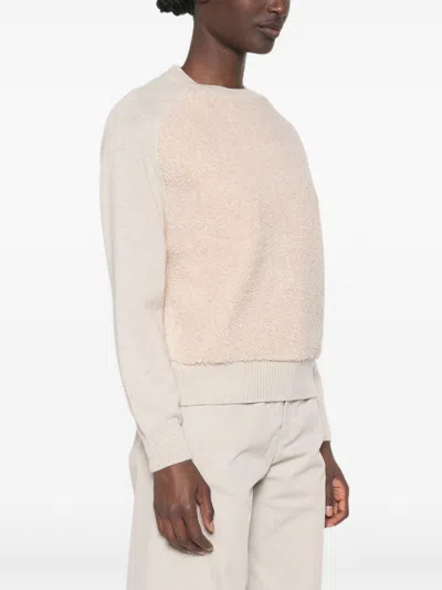 Herno Beige Wool Sweater In Neutral