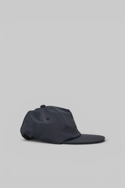Essentials 5 Panel Nylon Hat In Black