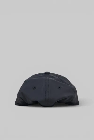 Essentials 5 Panel Nylon Hat In Black